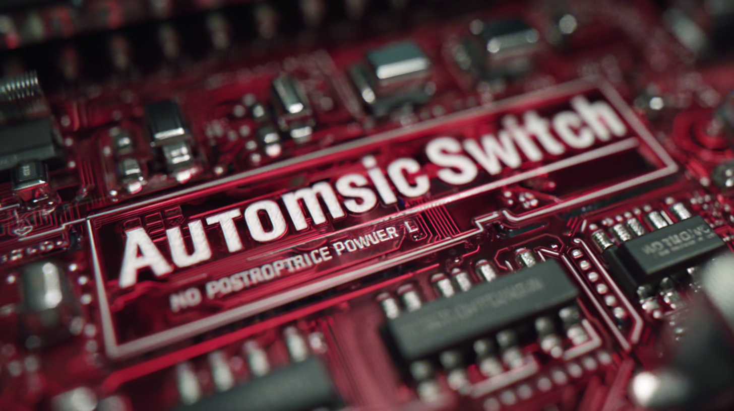 Discover the Finest Automatic Power Switches from China's Leading Manufacturing Hub