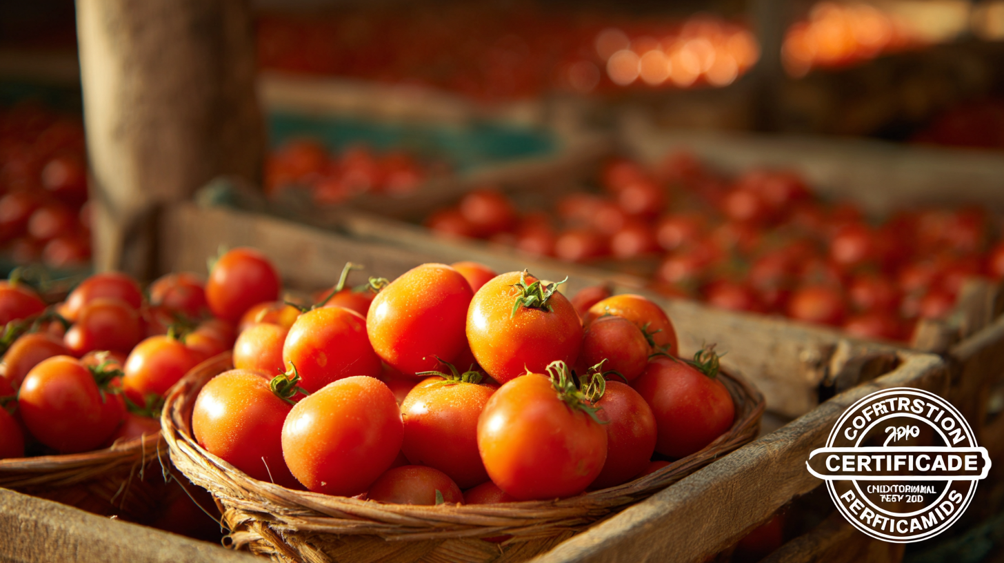 Navigating Export Certification for Best Tomatoes Sun Dried A Comprehensive Guide for Success