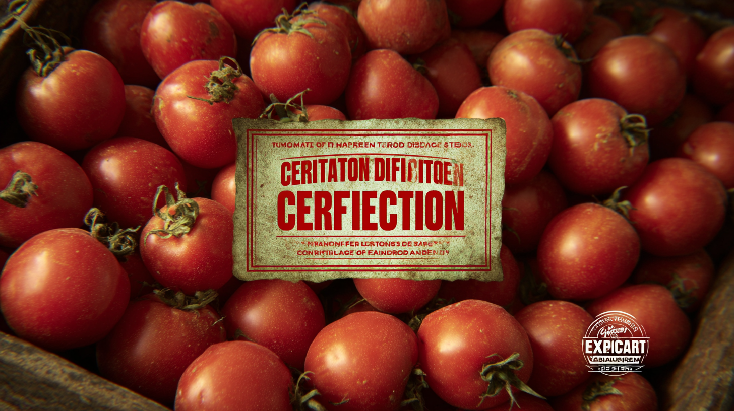 Navigating Export Certification for Best Tomatoes Sun Dried A Comprehensive Guide for Success
