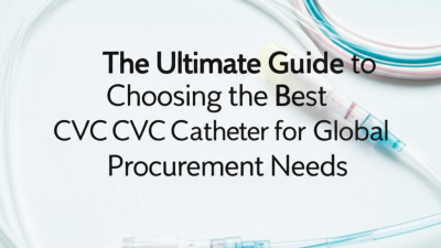 The Ultimate Guide to Choosing the Best CVC Catheter for Global Procurement Needs