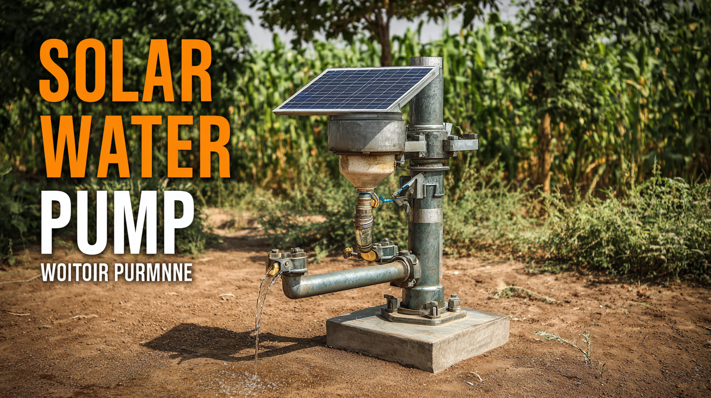 Ultimate Guide to Maximizing Efficiency with the Best Solar Water Pump Solutions Worldwide