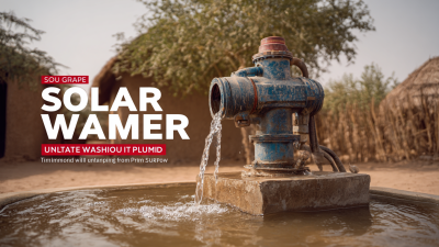 Ultimate Guide to Maximizing Efficiency with the Best Solar Water Pump Solutions Worldwide