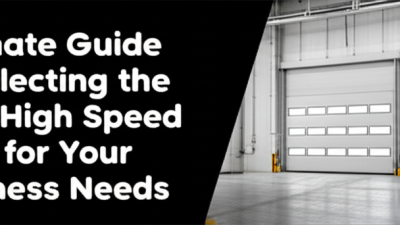 Ultimate Guide to Selecting the Best High Speed Door for Your Business Needs