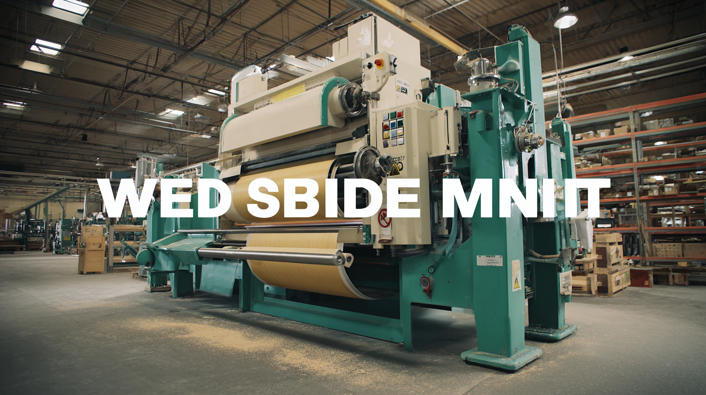 Understanding Industry Standards for Best Wide Belt Sanding Machines and Their Impact on Performance