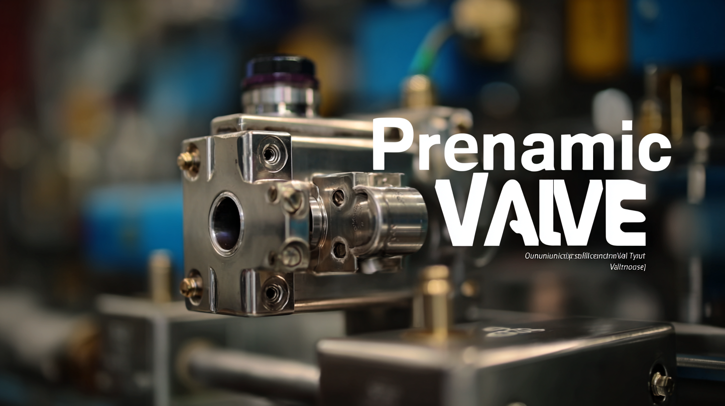 Quality You Can Trust: Global Sharing of China's Best Pneumatic Valves