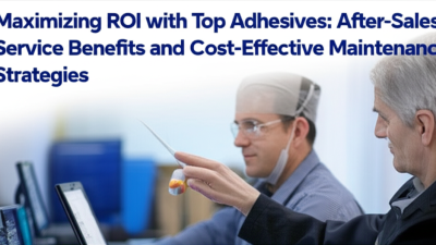 Maximizing ROI with Top Adhesives: After-Sales Service Benefits and Cost-Effective Maintenance Strategies