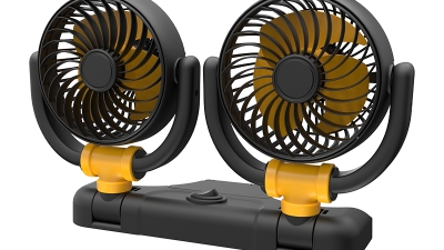 F4502 Double Heads Car Fan 5V 12V 24V 4.5 Inches (1).jpg