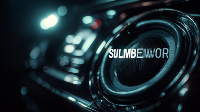 Exploring the Future of Automotive Sound Systems with the Best Slim Car Subwoofer Trends for 2025