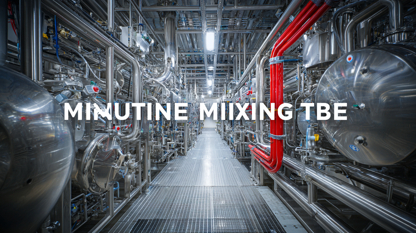 The Future of Efficient Industrial Processing with Inline Mixing Tubes