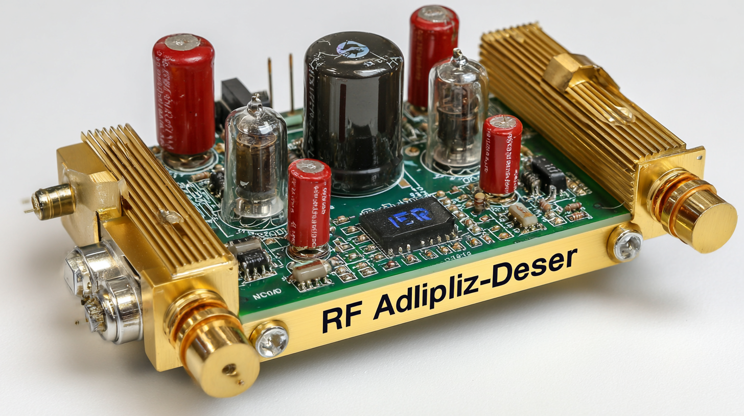 Exceptional RF Amplifier Designs from China Leading Global Innovation and Quality
