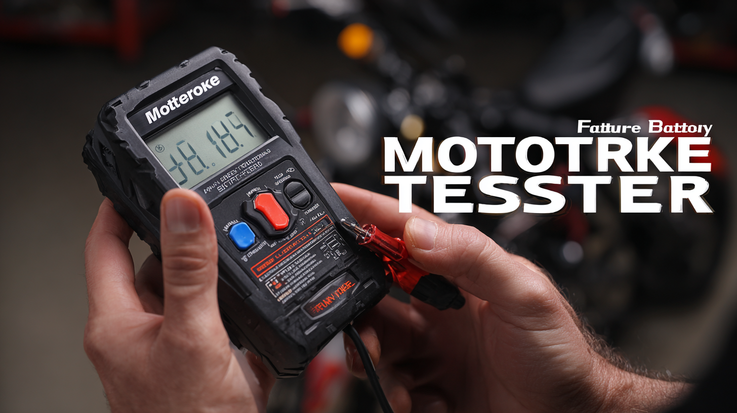 Future Market Insights for Motorbike Battery Testers and How to Choose the Best One