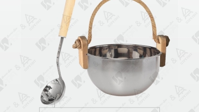 Sauna Accessory Set Sauna Aluminum Bucket and Ladle Kit MB025 (1).jpg