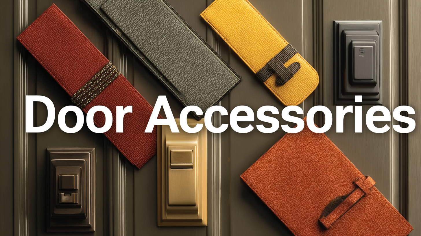 Exploring Best Door Accessories Innovations Shaping Industry Trends for 2025
