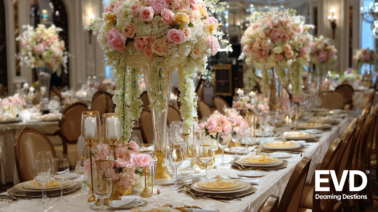 Unmatched Craftsmanship from China: Elevate Your Wedding with the Best Table Decorations