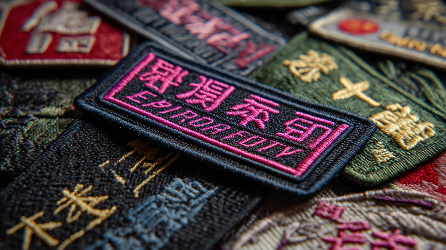 Unwavering Quality of Best Embroidery Patches Rooted in Trusted Chinese Manufacturing