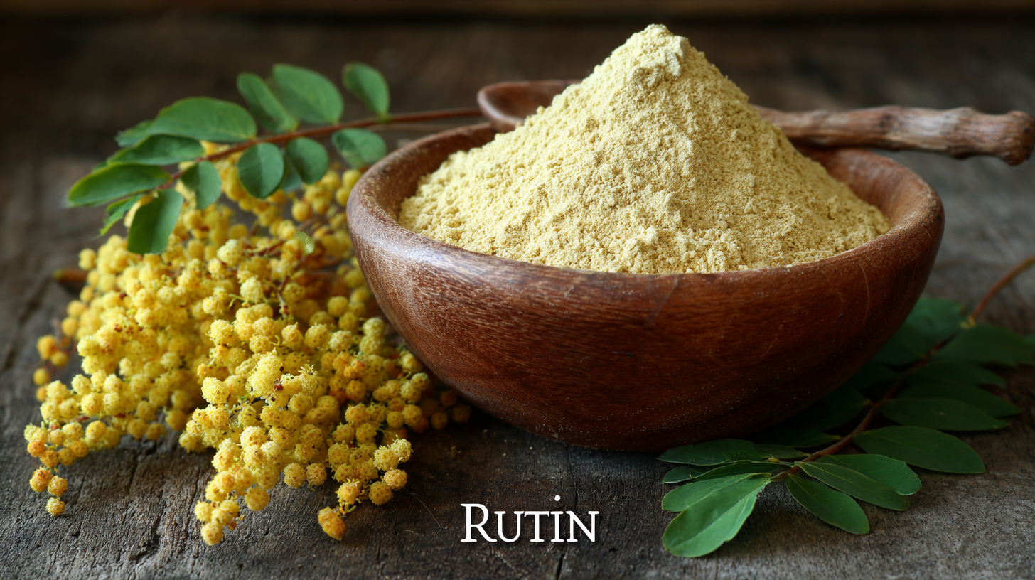 Ultimate Checklist for Sourcing the Best Natural Rutin Powder Globally