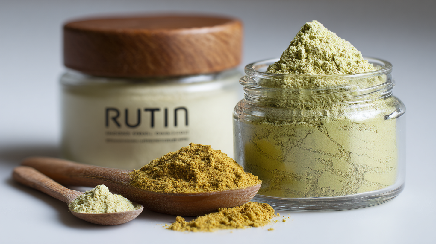 Ultimate Checklist for Sourcing the Best Natural Rutin Powder Globally