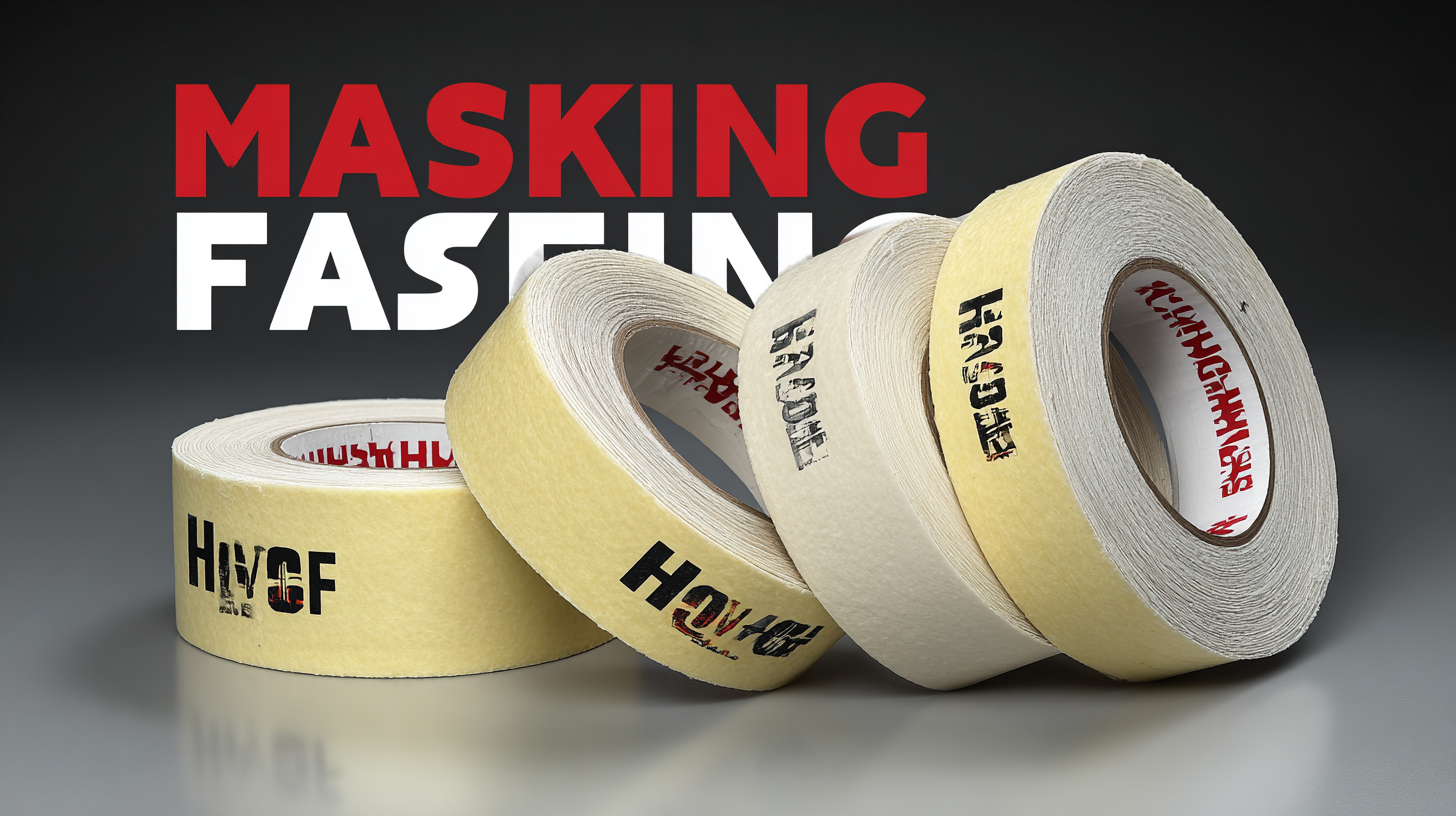 7 Compelling Reasons to Choose the Best Hvof Masking Tape for Your Industrial Needs