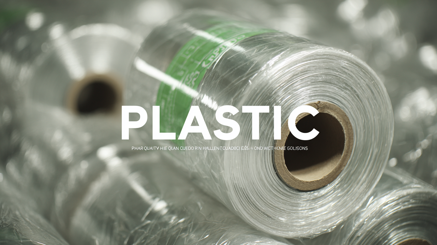 Unmatched Quality in Plastic Wrap Made in China for Global Solutions