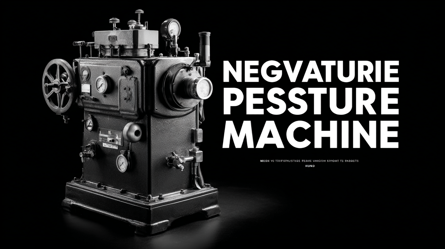 6 Secrets to Choosing the Best Negative Pressure Machine for Your Needs