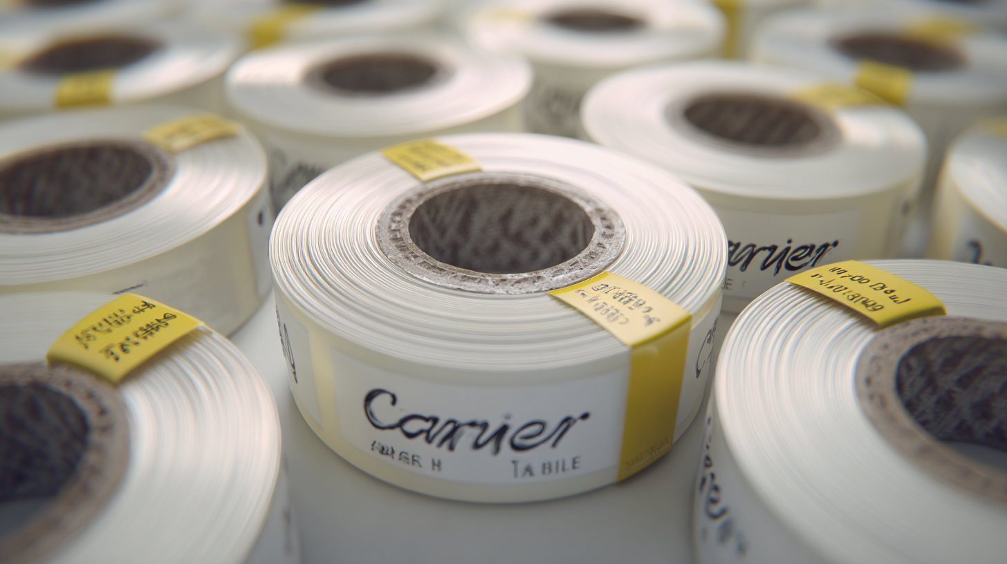 Elevating Global Standards in Quality with Best Order Carrier Tape Made in China