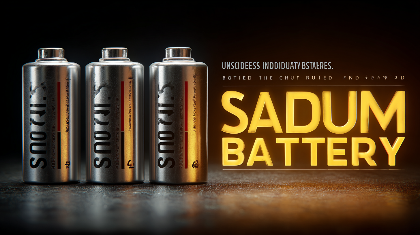 Understanding Industry Standards: How to Choose the Best Sodium Based Battery for Your Needs