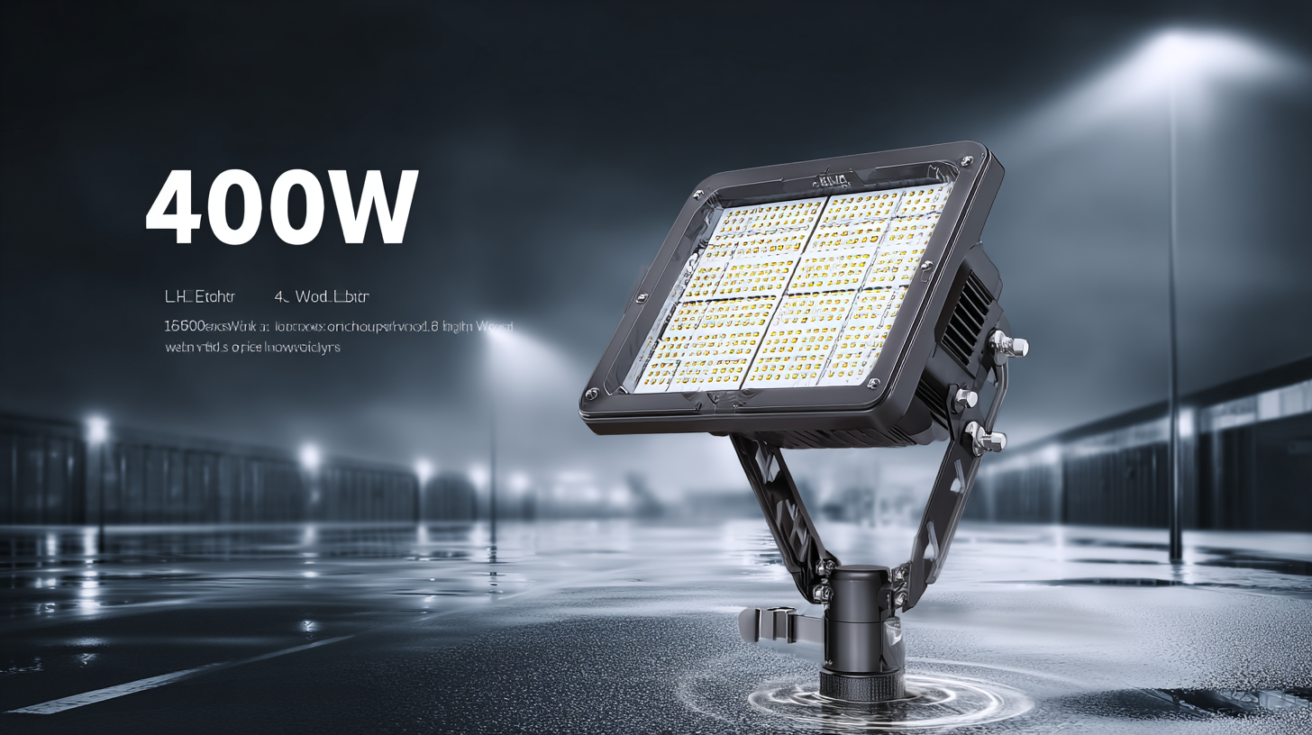 Illuminate Your World: Premium Quality 400w Solar Flood Lights Made in China