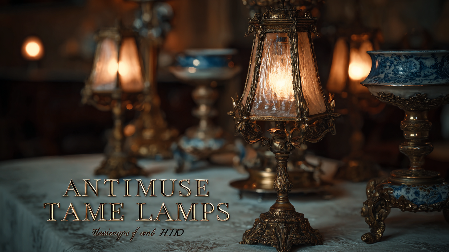The Future of Timeless Elegance with Antique Lamps