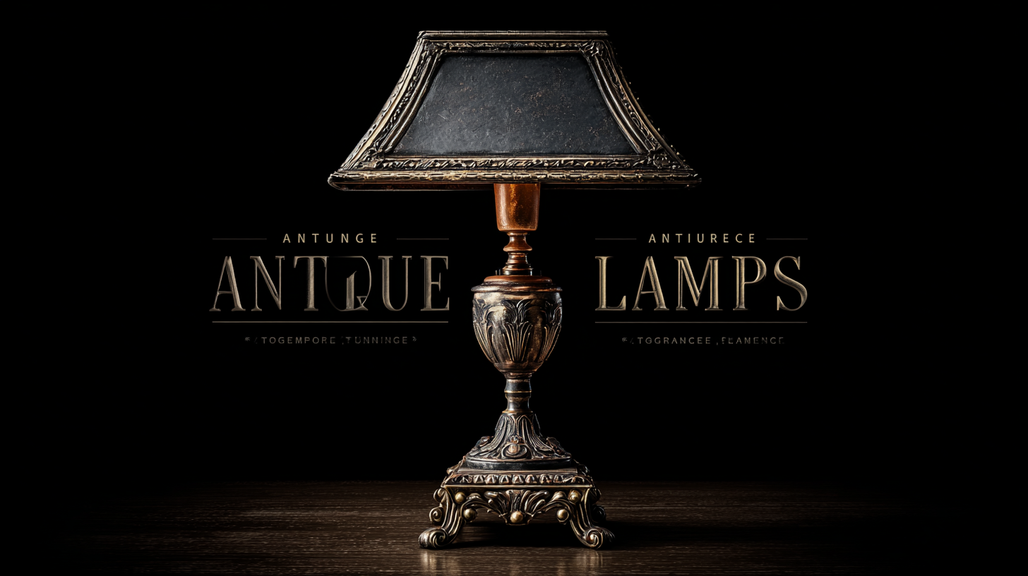The Future of Timeless Elegance with Antique Lamps