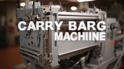 Exploring Viable Options for Carry Bag Manufacturing Machines