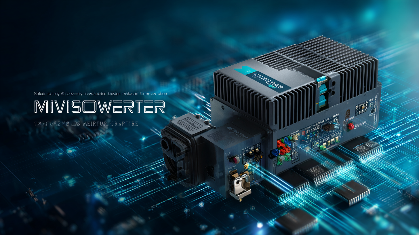 Masterfully Crafted: China’s Leading Solar Microinverter for a Sustainable Global Future
