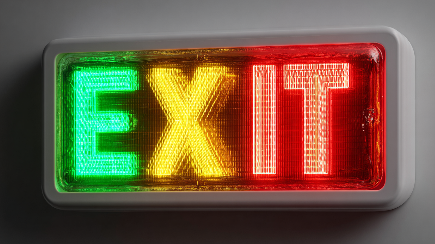 2025 Market Insights: The Future of Best Emergency Exit Lights in Safety Solutions