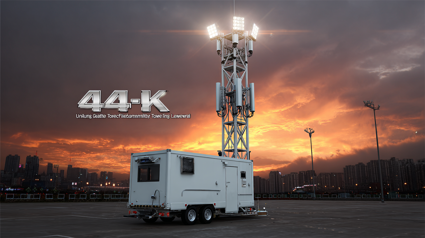 Unmatched Quality in Mobile Lighting Towers Proudly Made in China for Global Export