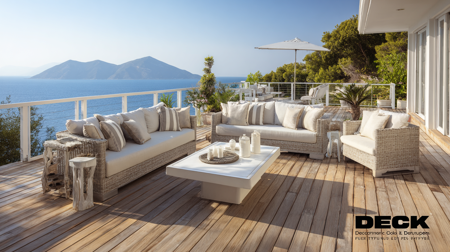 Discover Premium Deck Furniture: China's Leading Manufacturing Excellence for Global Buyers