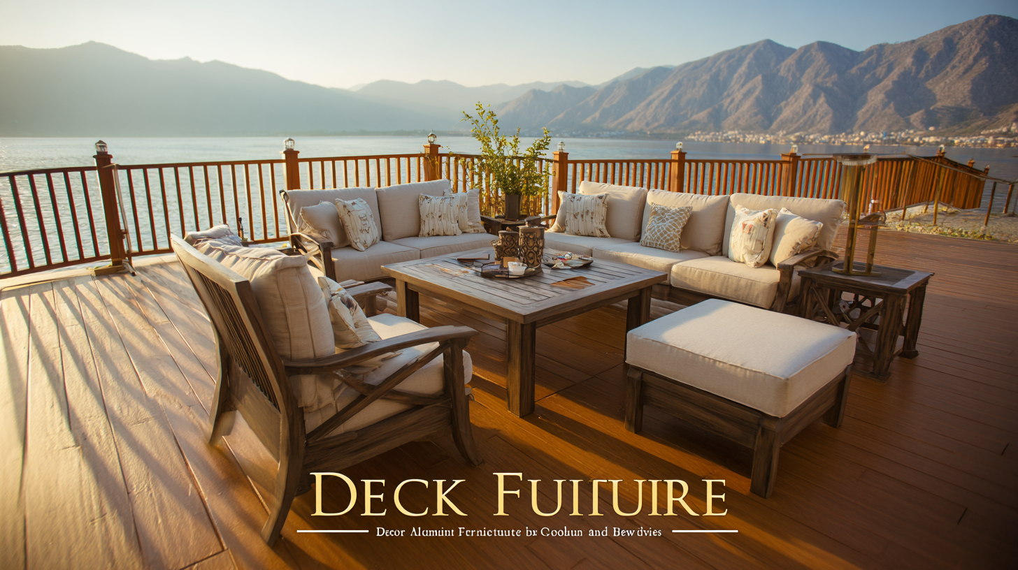 Discover Premium Deck Furniture: China's Leading Manufacturing Excellence for Global Buyers