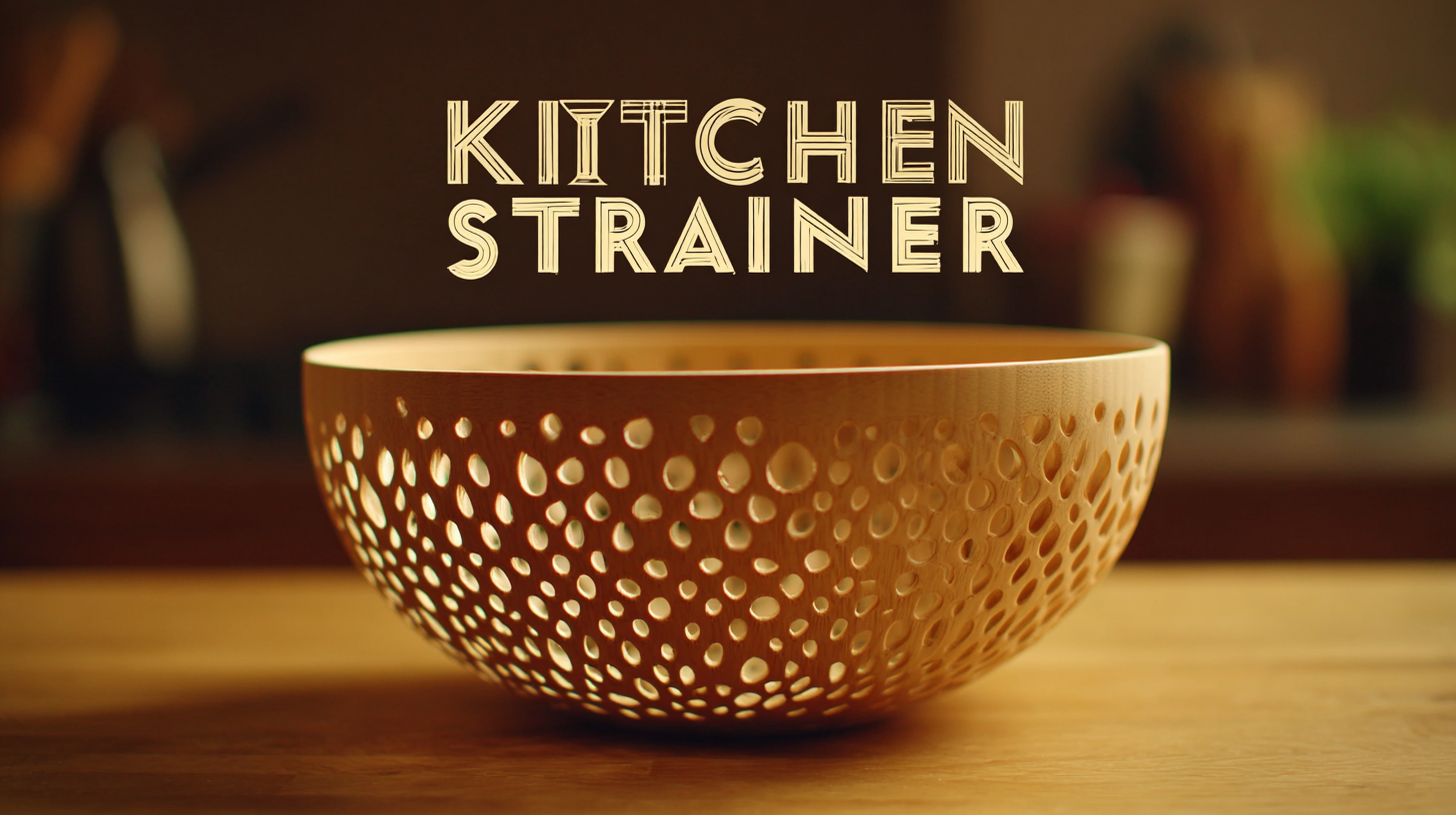 Craftsmanship Meets Global Demand for the Best Kitchen Strainer Made in China