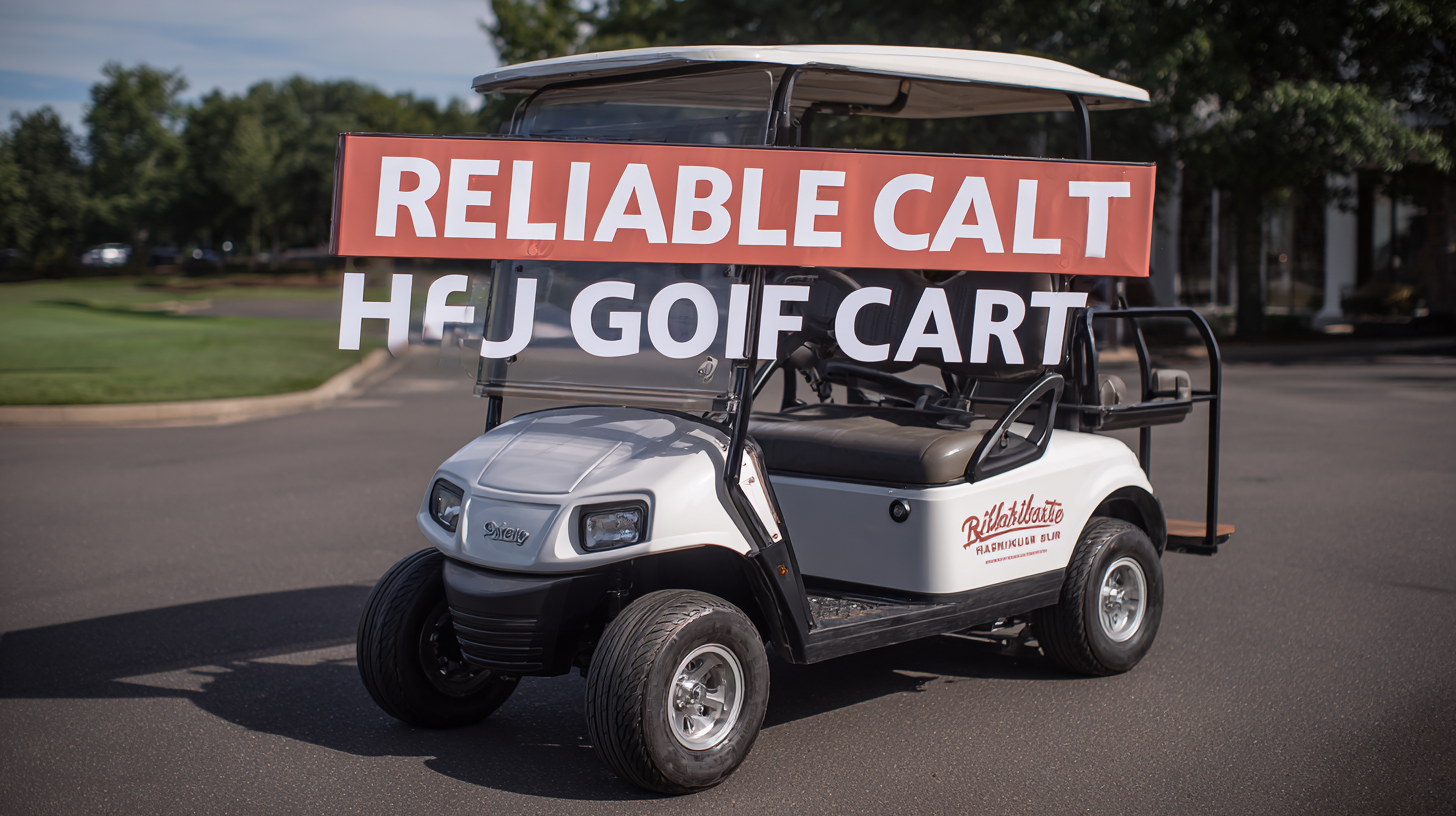 The Essential Handbook for Choosing the Best Reliable Golf Cart for Your Needs