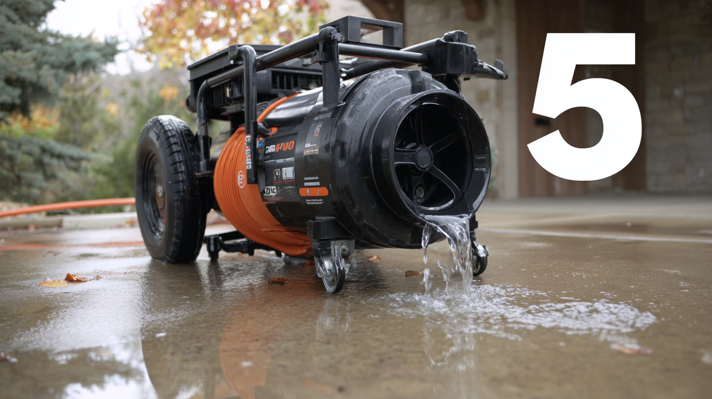 5 Ways the Best Sewer Water Jetter Transforms Drain Cleaning Efficiency