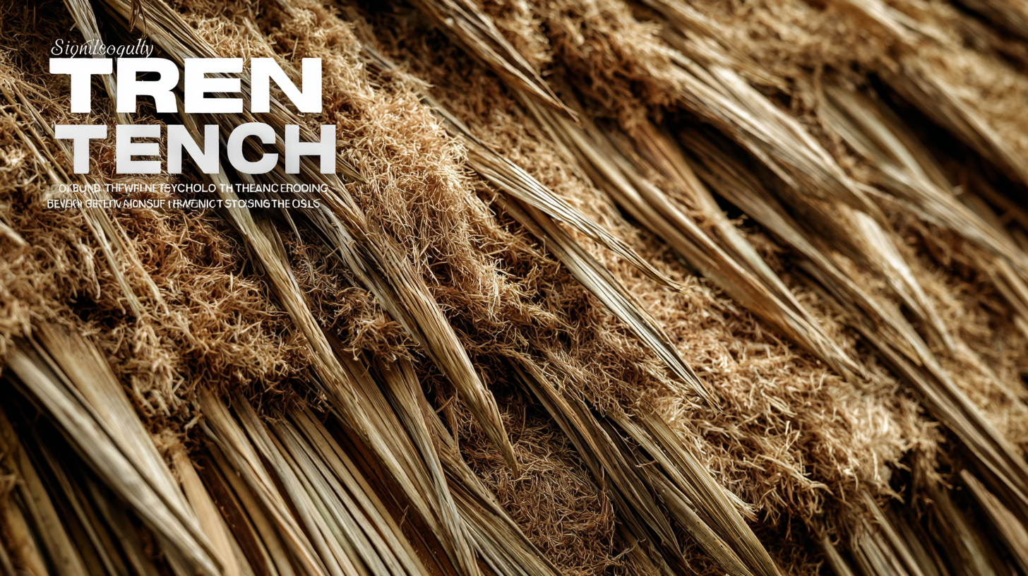 2025 Technology Trends in Synthetic Thatch Innovations and How to Choose the Best Option
