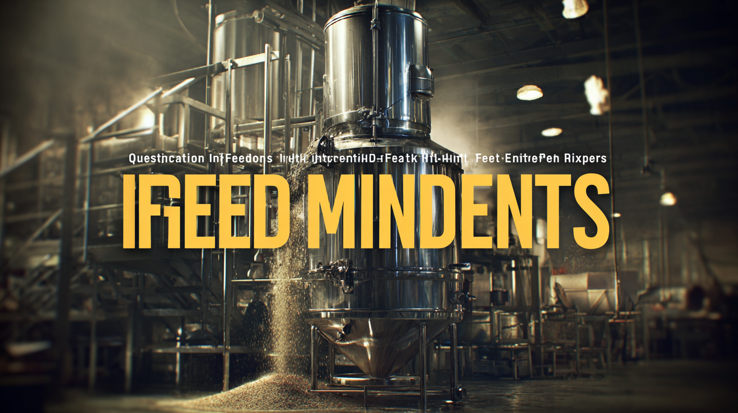 Solutions for Optimal Feed Mixing: Enhancing Efficiency with the Best Feed Ingredients Mixer