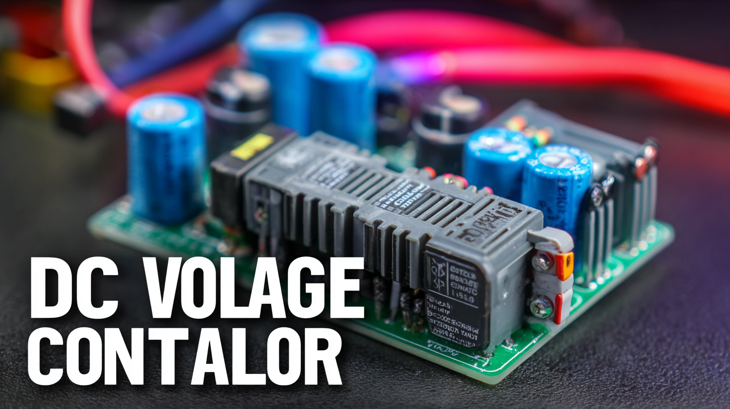Ultimate Guide to Understanding and Implementing the Best Dc Voltage Controller for Your Needs