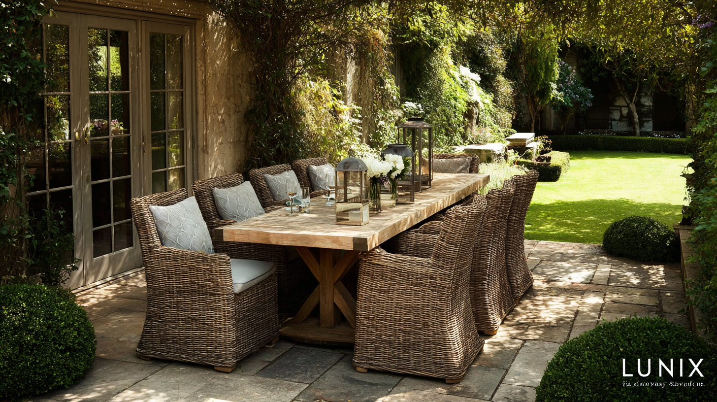 How to Choose the Perfect Outdoor Rattan Dining Chairs for Your Patio