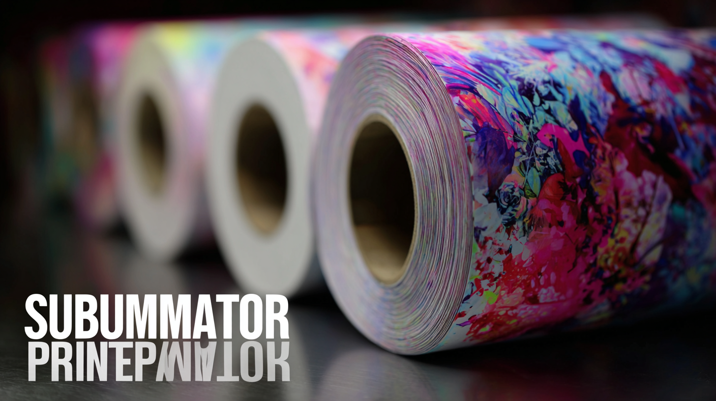 The Future of Sublimation Printer Paper Innovations and Trends