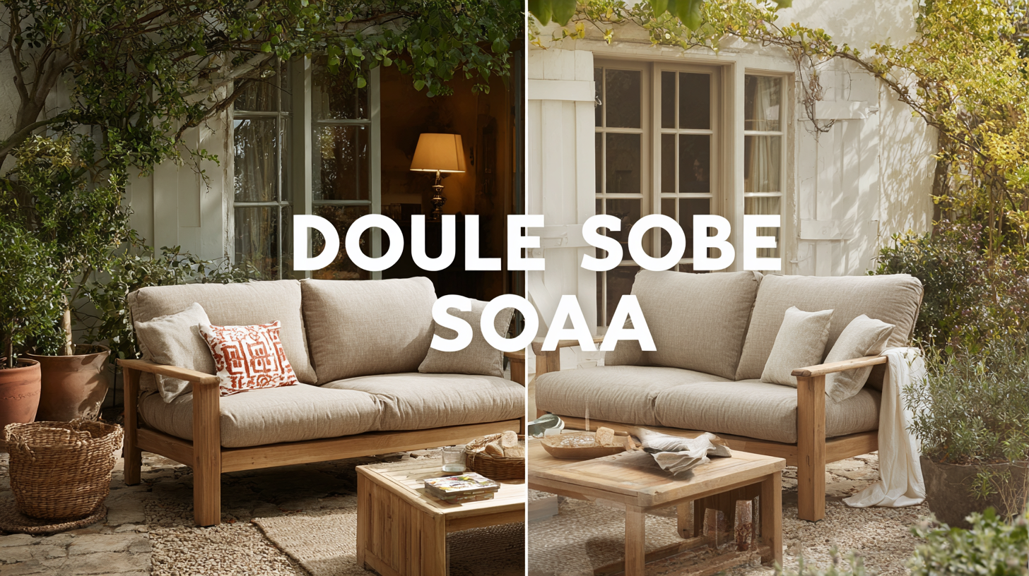 Ultimate Comparison: Why the Best Outdoor Double Sofa is a Must-Have for Global Buyers in 2023