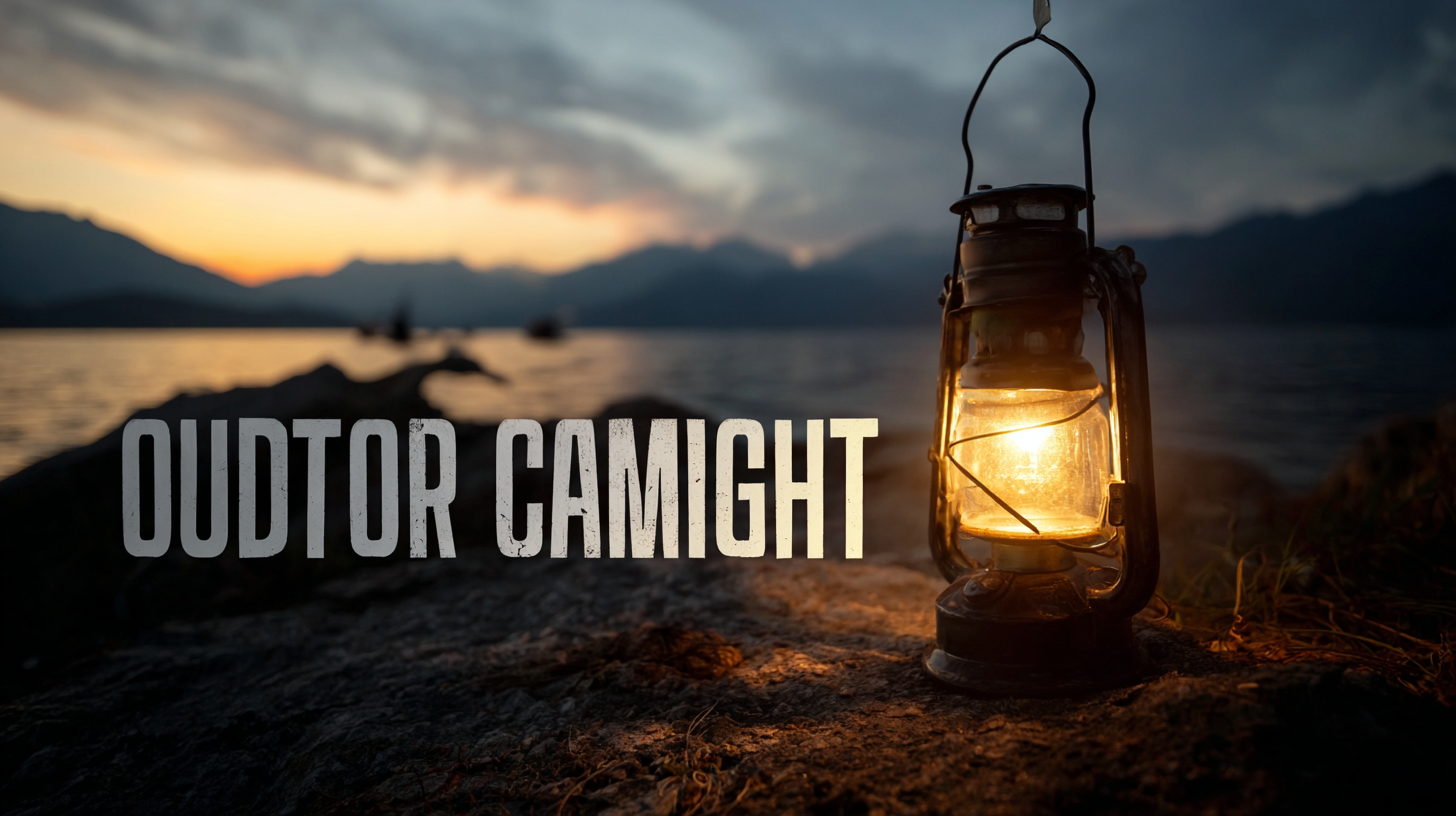 Unique Ways to Choose the Best Outdoor Camping Light for Every Adventure