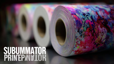 The Future of Sublimation Printer Paper Innovations and Trends
