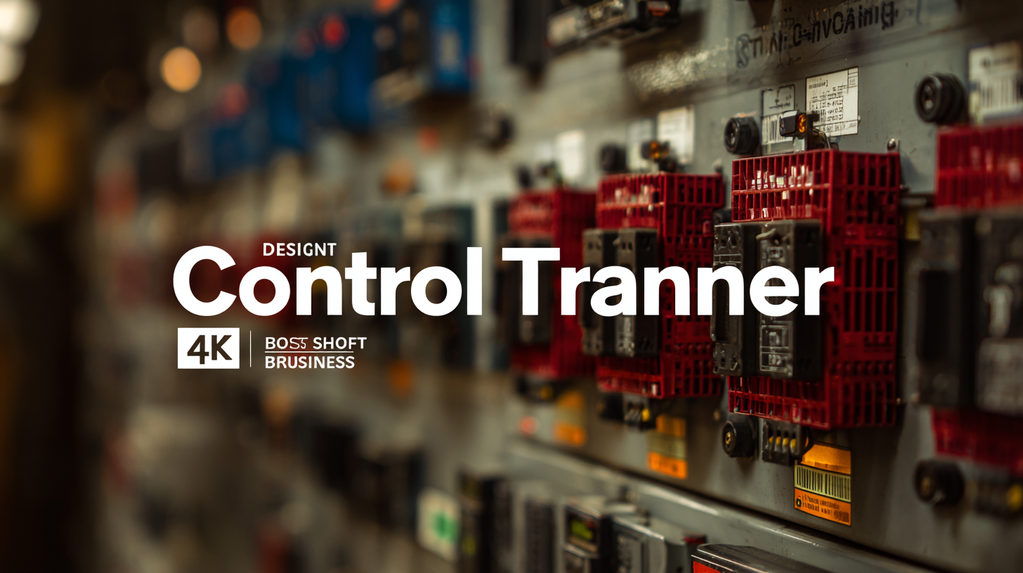 The Definitive Guide to Sourcing the Best Control Transformer for Your Business