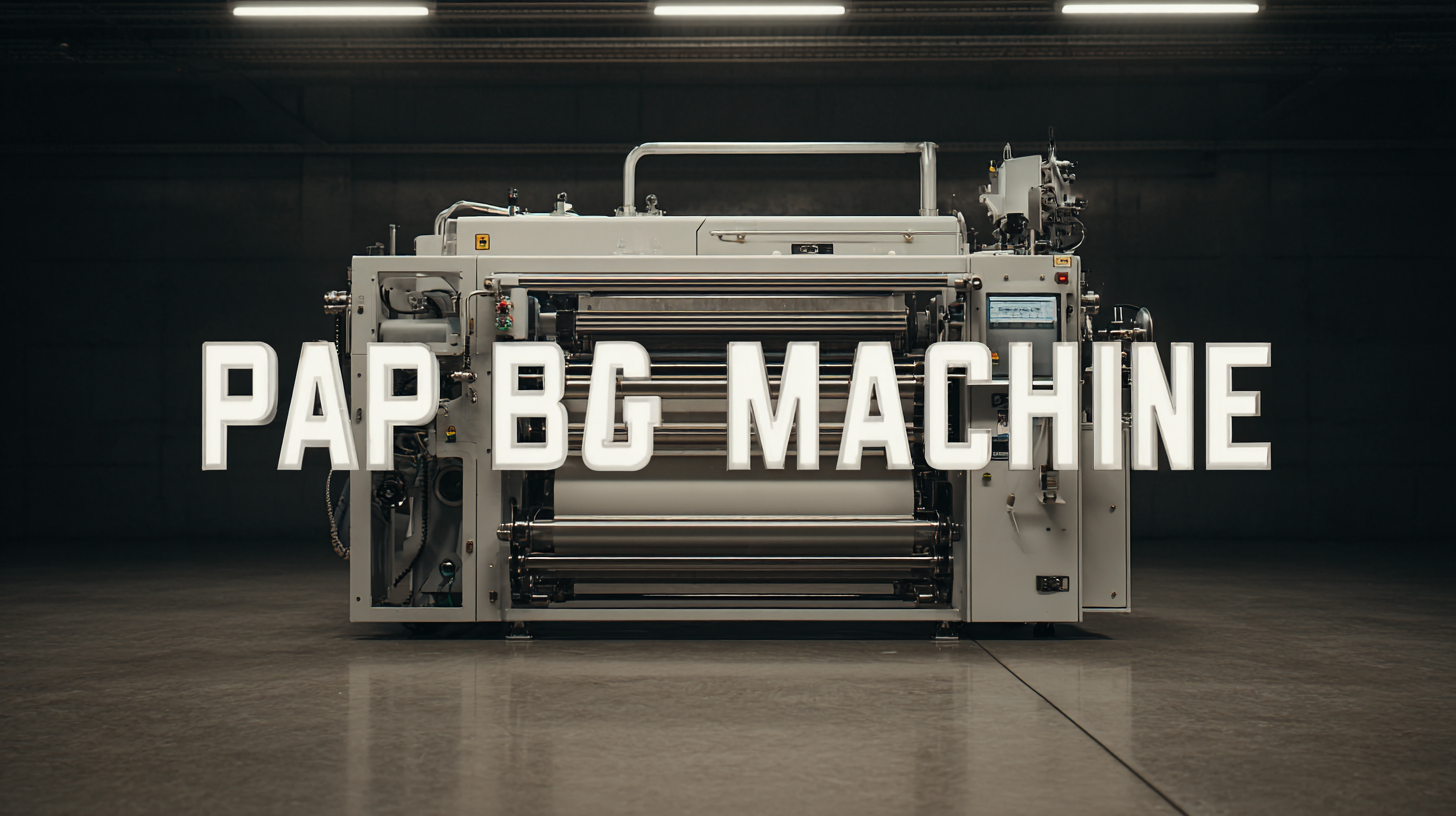 The Future of Innovative Solutions in Paper Bag Machine Technology