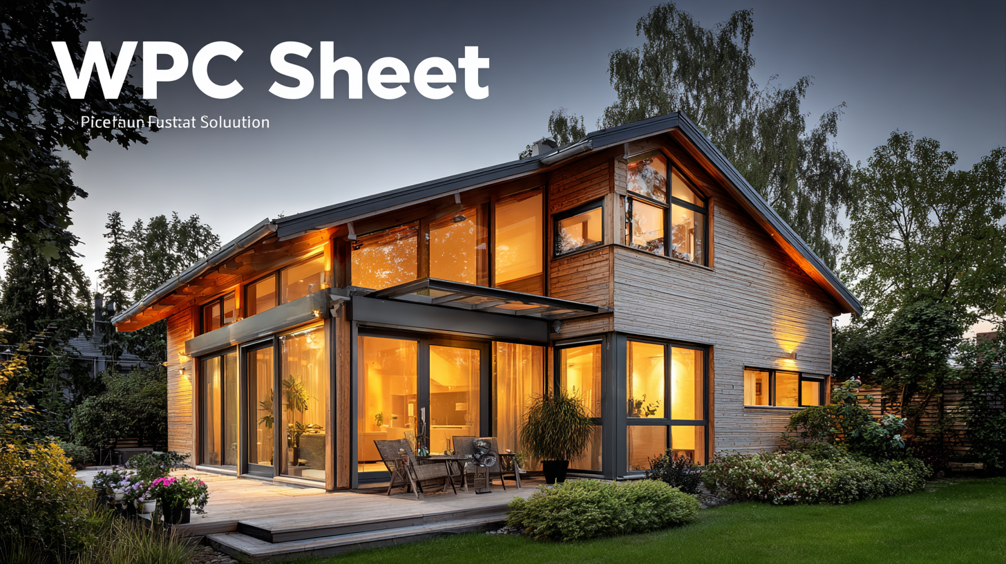 7 Reasons Why Best Wpc Sheet is Revolutionizing Sustainable Building Solutions