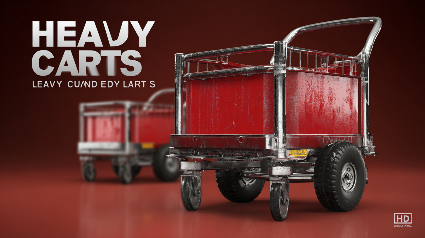 Global Leaders in Heavy Duty Hand Carts from China Elevating Industry Standards Worldwide